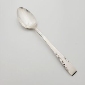 1881 Rogers Oneida Silverplate Proposal Demitasse Spoon Vintage